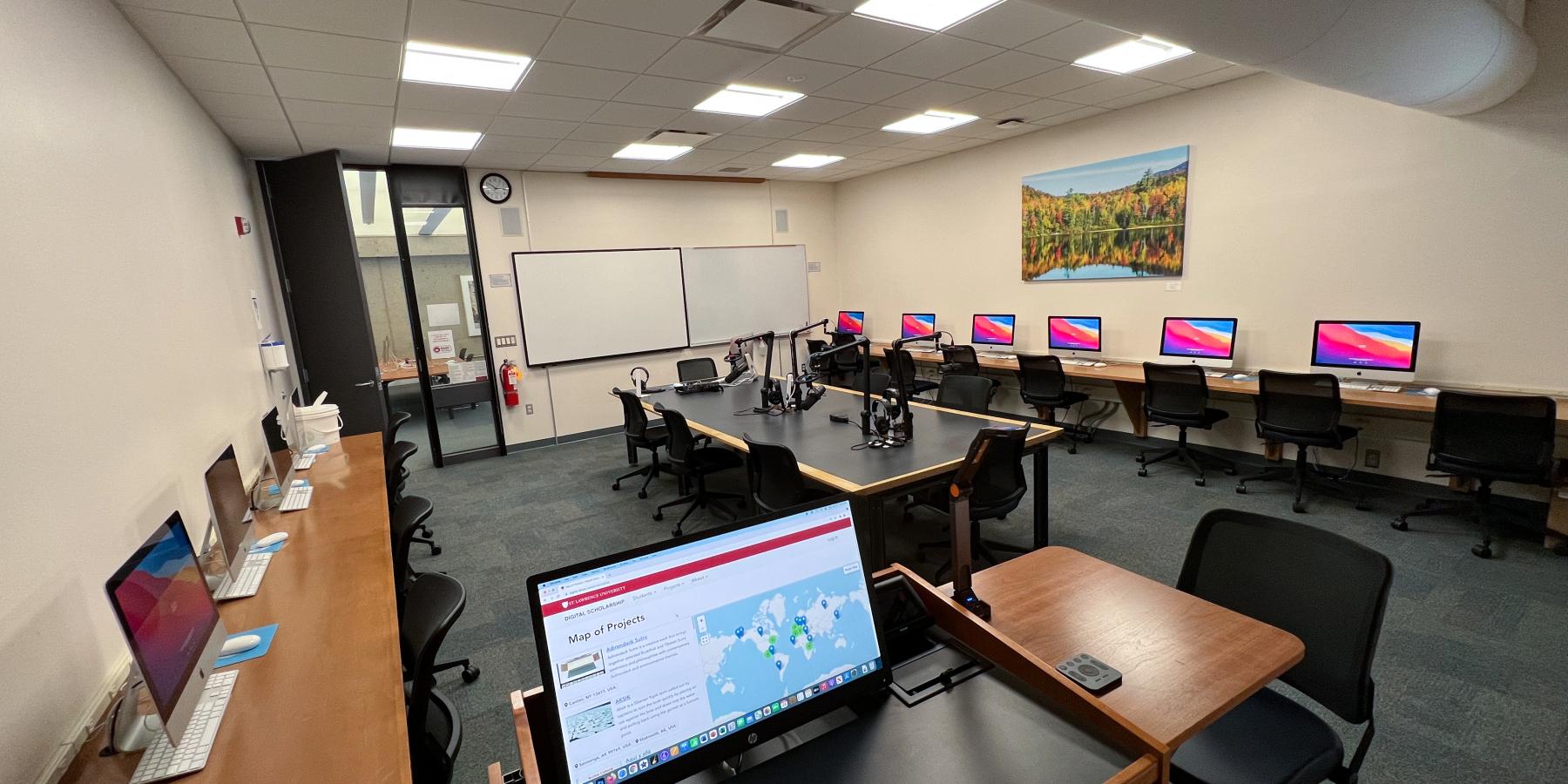 The Upfinity Labs studio at work